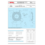 Spal puhallin, Ø 210 mm, 12 V